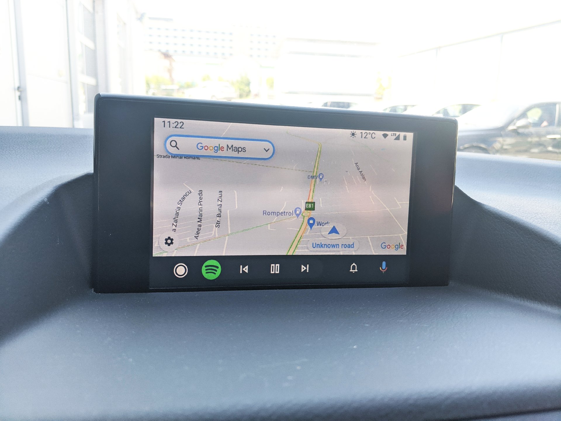 Android Auto - Google Maps